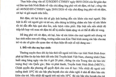 TRƯỜNG MẦM NON KIM THÁI TUYÊN TRUYỀN PHÒNG CHỐNG RÉT CHO TRẺ